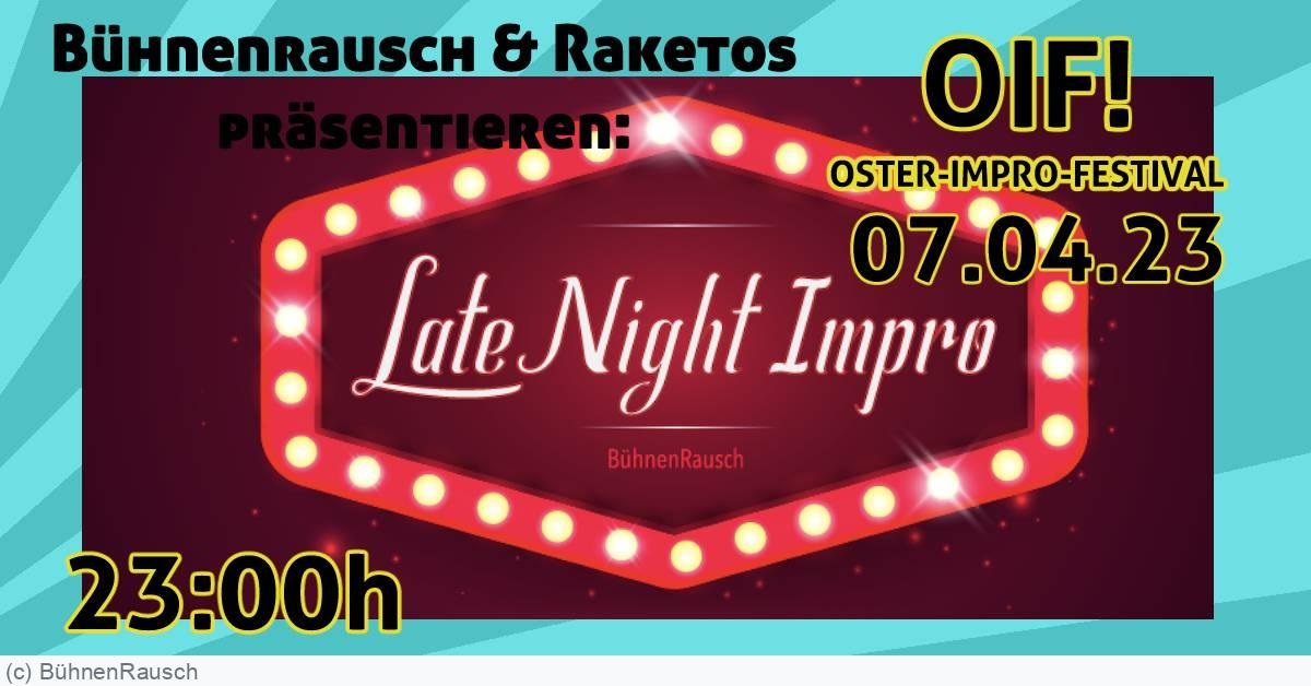 O I F - Oster-Impro-Festival - Show #4: Memorias Töchter (Late Night Impro)